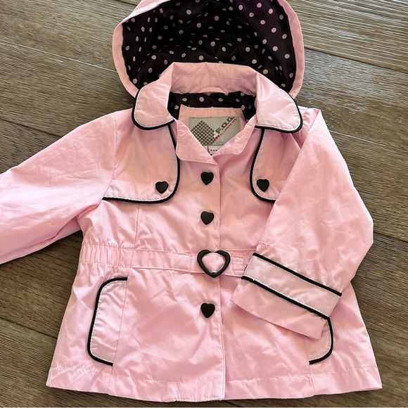 London Fog Infant Light Jacket Pink - Picture 1 of 5